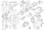 Milwaukee 4000403229 AG8-115Q Angle Grinder Spare Parts